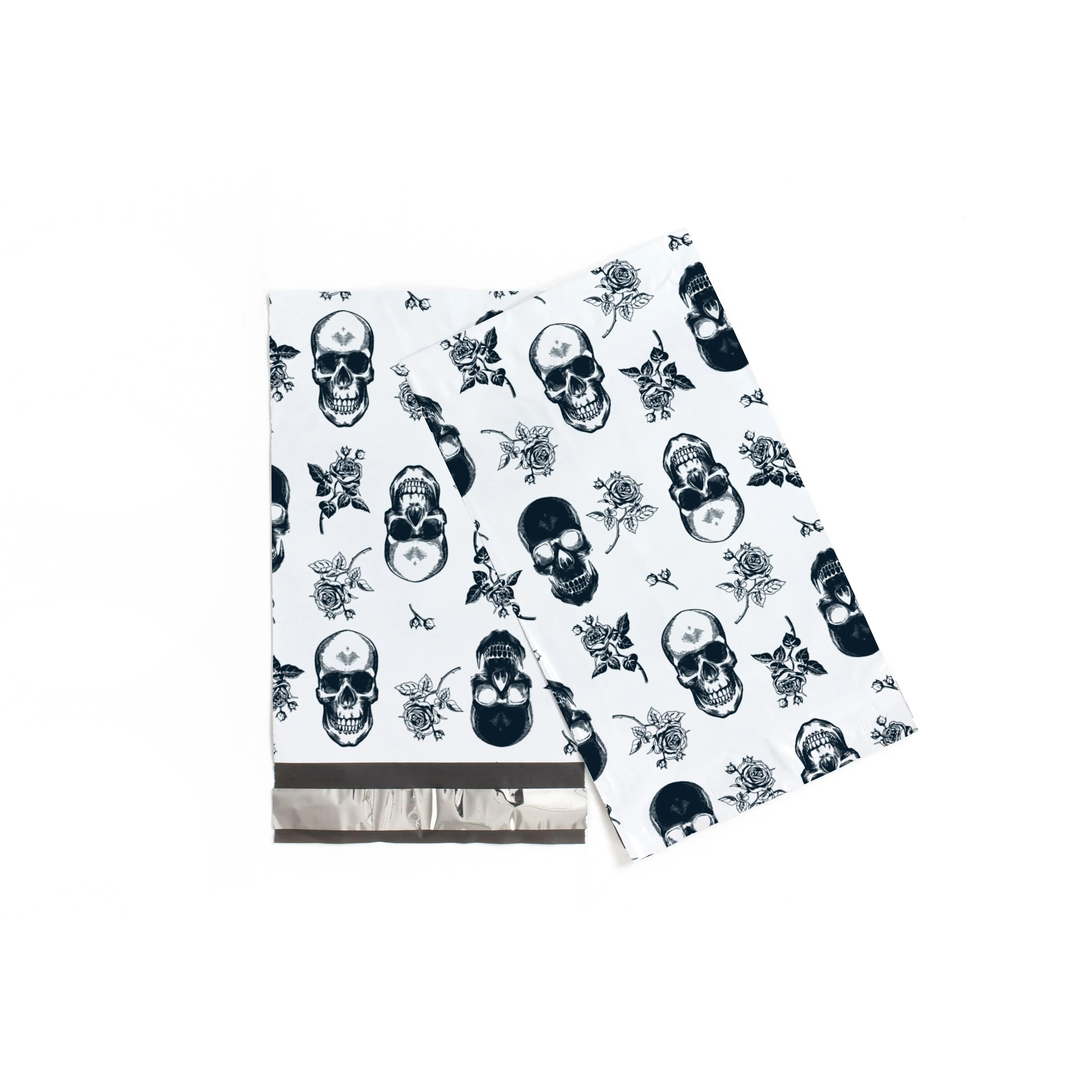 Skull Rose Polymailers 6"x9" Skull Rose Polymailers 6"x9"
