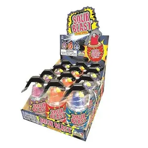 Sour Blast Liquid Candy Spray 12 ct. - Sour Liquid Candy Spray with Assorted Sour Fruit Flavors - 12 Count Pack