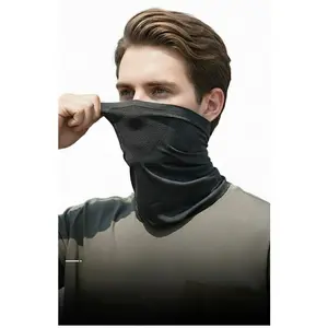Breathable UV Protection Face Cover for Men Summer Outdoor Cycling Fishing Hiking Lightweight Ice Silk Mask