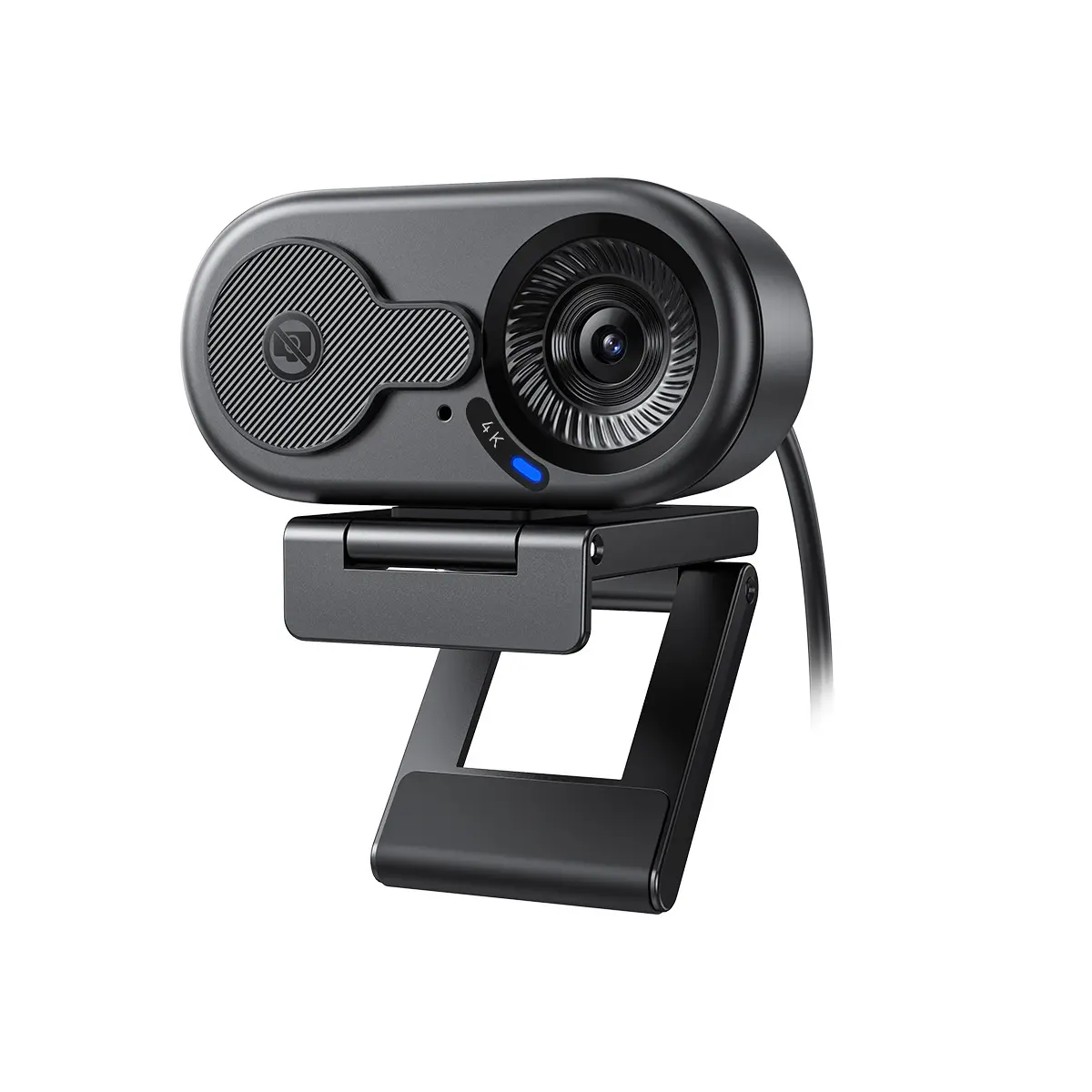 EMEET C100 4K External USB Webcam for PC, Fixed Focus, 66° FOV, Built-in Mic, Privacy Cover, Portable Metal Clip, Computer Camera for Home Office, Online Meetings, Desktop/Laptop USB-A, External Usb Webcams, tiktokshopbacktoschool