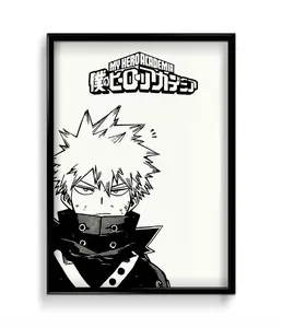 Katsuki Bakugo Poster Print