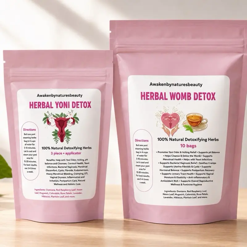 Herbal Yoni detox and womb Detox te Herbal Yoni detox and womb Detox te