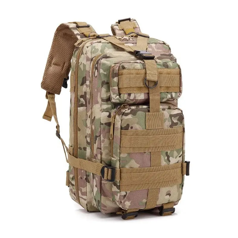 Outdoor Climbing Gear Kit, Waterproof Edc Travel Backpack, Hiking Camping Trekking Bag, Dual Shoulder Pack for Adventure