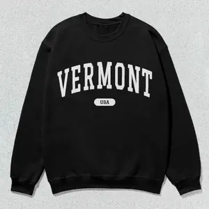 Vermont Sweatshirt USA Crewneck Sweater Unisex