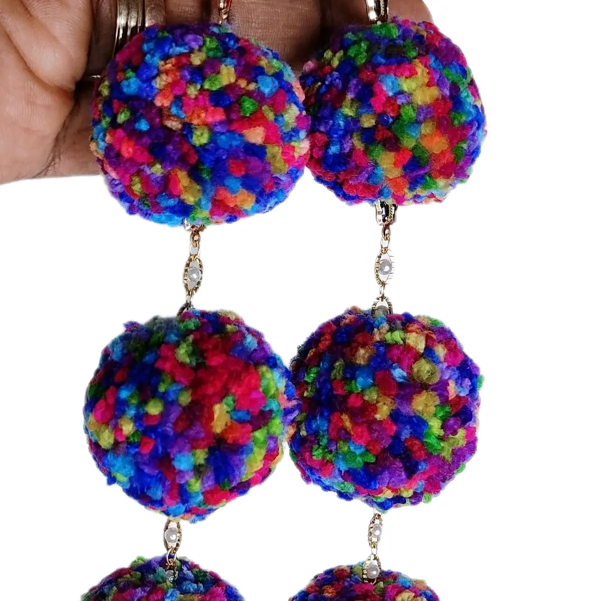 Pompom Earrings - Fashionable and Adorable
