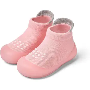 Sock Shoes  Walking Shoes Infant Non-Slip Breathable Slippers with Soft Rubber Sole  Boys Girls Sneakers baby