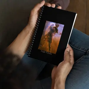 Eagle Nebula Spiral notebook