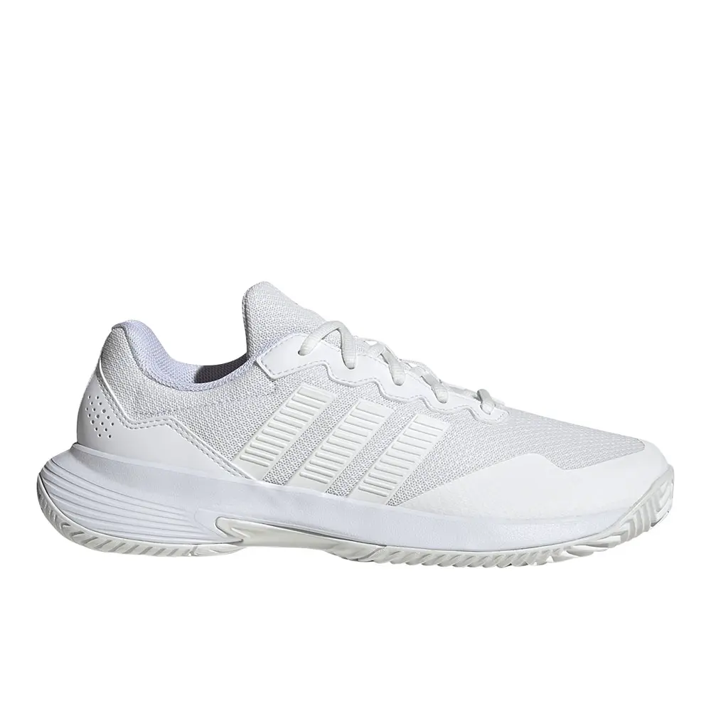 adidas Womens Gamecourt 2 Tennis Sneakers Shoes - White