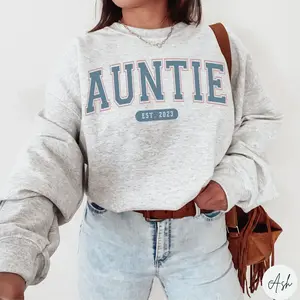 Personalized Aunt Sweatshirt, Custom Aunt Sweatshirt, Aunt To Be Sweater, Aunt Birthday Gift