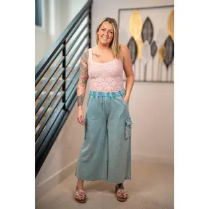 Everyday Wide Leg Cargo Pants – Easel