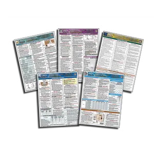 2021 International Code Reference 5 Quick-Card COMBO