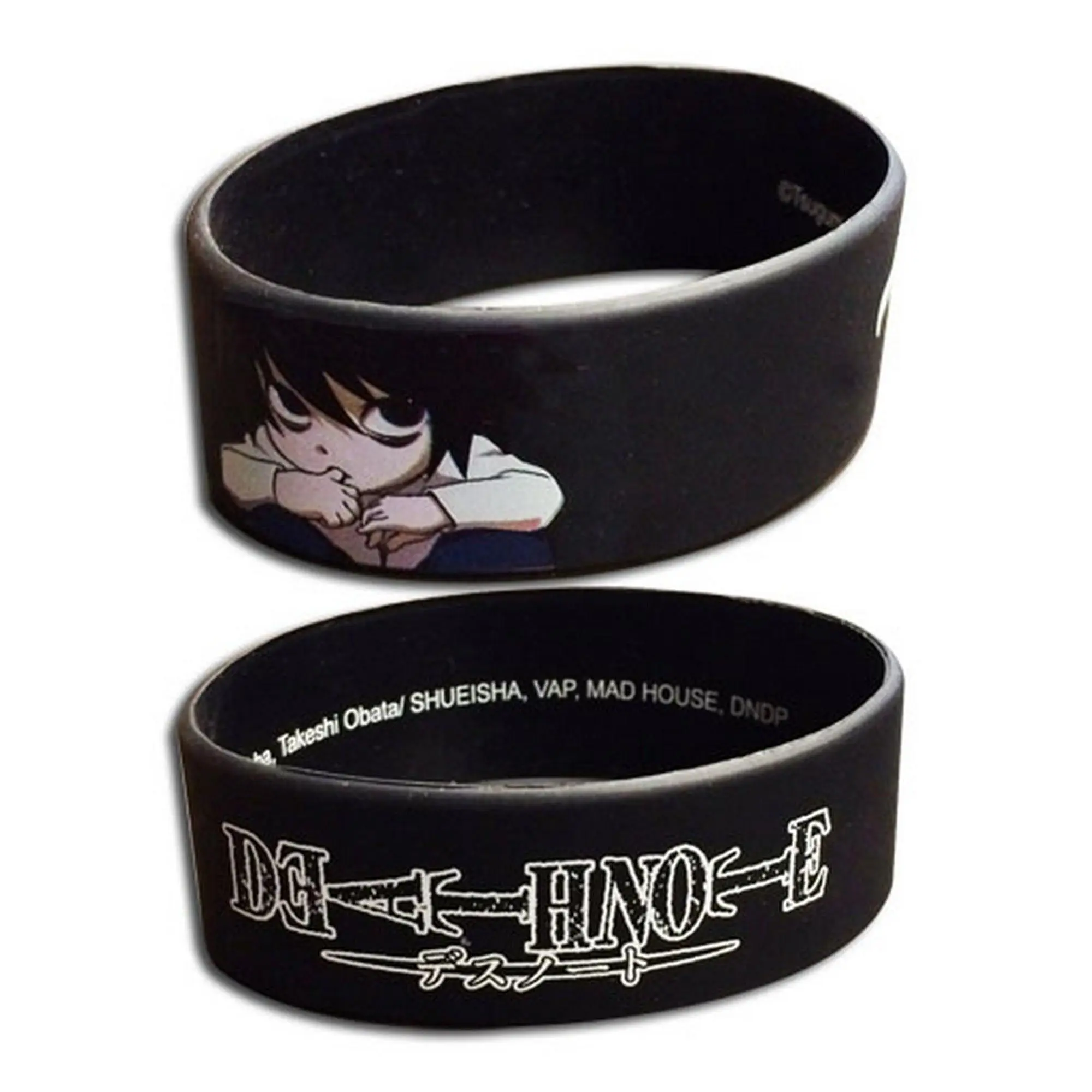 Death Note - L PVC Wristband