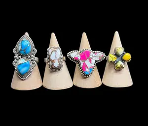 Adjustable Southwest Sterling Rings