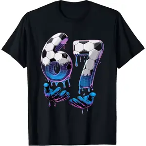 "Kids' Ice Cream Drip Graphic T-Shirt, Fun & Stylish Crew Neck Tee for Boys and Girls, Comfortable Breathable Casual Wear, Perfect for Spring/Summer"