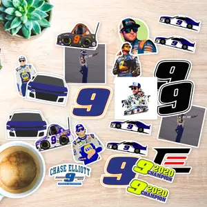 Stickers Pack 20 Pcs Chase Aesthetic Water Elliott Colorful Waterproof Skateboard Vinyl Bike Guitar Laptop Bumper Luggage Bottle Car