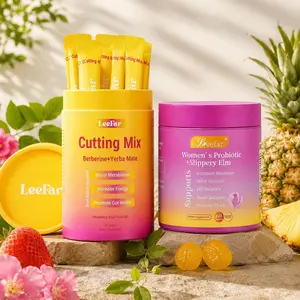 LeeFar Women's Wellness Bundle: Probiotic Gummies + Cutting Mix Powder
