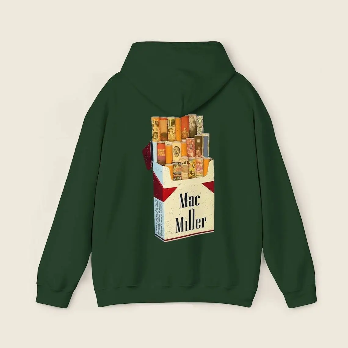 mac miller cigarette shirt Mac Miller Cigarette Pack Sweatshirt, Round Neck Sweater Available in 7  colors, Unisex Men's and Women's Hoodie, Mac Miller T-Shirt Collar Fabric  Knit Menswear