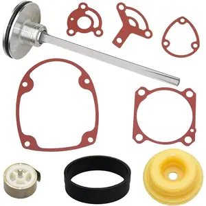 Driver, Bumper, Ribbon Spring, Cylinder Ring & Gasket Service Kit 877-323 878-303, Compatible with Hitachi NR83A/A2, NR83A3, NR83A2, NR83A5, NR83A2(S), DBM83-04 Guns