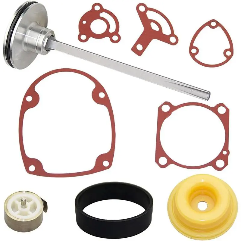 Driver, Bumper, Ribbon Spring, Cylinder Ring & Gasket Service Kit 877-323 878-303, Compatible with Hitachi NR83A/A2, NR83A3, NR83A2, NR83A5, NR83A2(S), DBM83-04 Guns, 8 Pieces, 877-323 Piston Driver