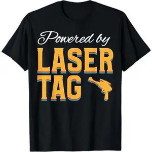 Laser Tag - Playing Laser Tag Infrared-Emitting Light Guns T-Shirt