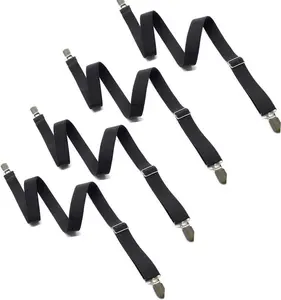 Extend 20" to 78" Adjustable 4- Under Sofa, Mattress, Bed Sheet Fastener, Long Strap Clip Bands BDJ01