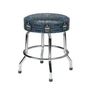 19" Pac Man Arcade Game Cocktail Table Swivel Barstool
