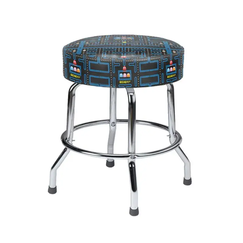 19" Pac Man Arcade Game Cocktail Table Swivel Barstool