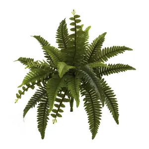 Nearly Natural 14" Boston Fern Artificial Plant(Set of 6)