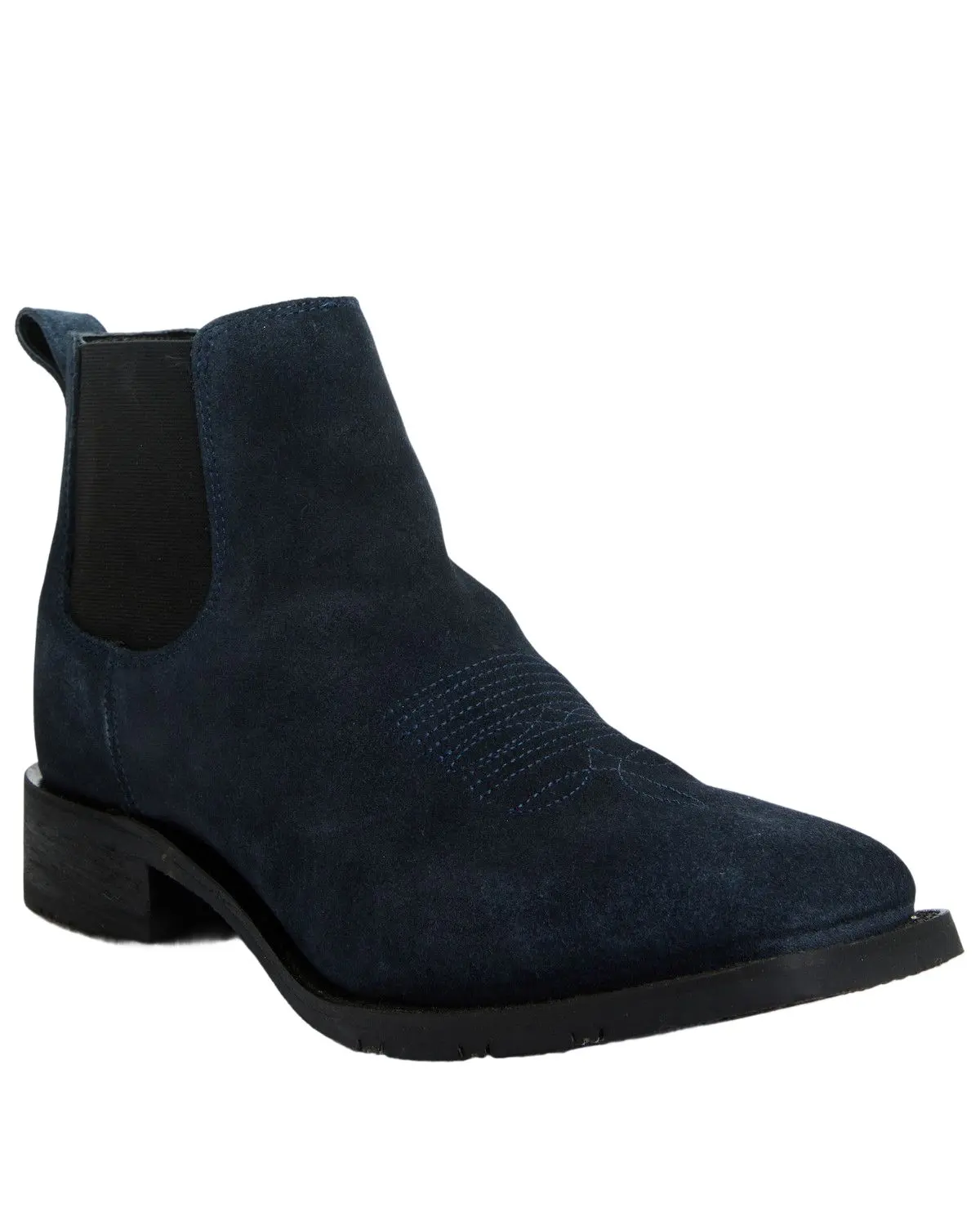 Laredo Men's Men'S Cambridge Suede Western Ankle Boot Broad Square Toe - 70015