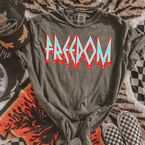 Freedom T-shirt  Top Tshirt Unisex Casual