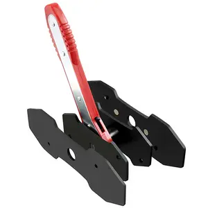 Universal Brake Caliper Press Tool Set for Single Twin Quad Piston Disc Brakes, 360 Degree Ratcheting Brake Pad Compressor & Piston Rewind Spreader, Portable Heavy Duty Automotive Brake Repair Maintenance Tool Kit