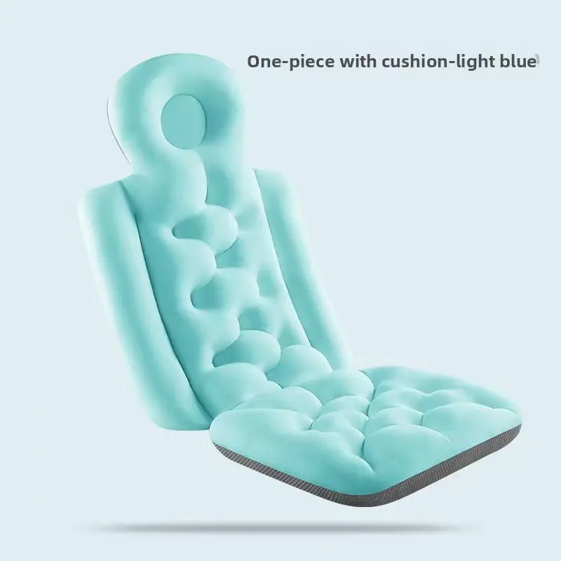 Luxury Bath Pillow with Soft 4D Mesh Fabric & Non-Slip Suction Cups, Relaxing Spa Gift for Ultimate Bathroom Comfort, Bathroom Accessory, Bathing Accessory, Bathroom Essentials Accessories