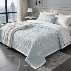 CoolingSpring SaleBlanket - Ice-Tech Cool Fiber Lightweight Breathable Dual-Sided Silk Smooth Cloud Soft Knit for Instant Cool Relief