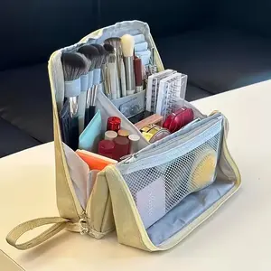 Multifunctional Travel Toiletry Bag Large Capacity Portable Eco-Friendly Materials Organized Compartments Makeup & Stationery Pouch for Travel & Home Use ikea pax