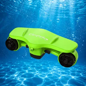 Green Dual Motor Underwater Scooter – 40 Min Runtime, 2-3H Fast Charge, Floats on Water, Ideal for Pool & Snorkeling, Max Depth 40m