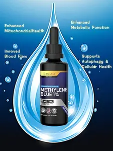 METHYLENE BLUE - Enhances Mitochondrial Health, Improve Blood Flow, Support Autophagy And Cellular Health, Enhance Metabolic Function