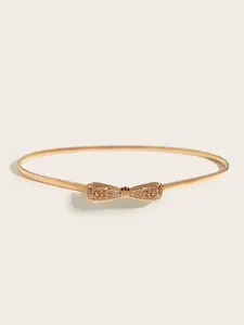 Elegant Hollow Butterfly Knot Spring Belt, Adjustable Elastic Waistband, Perfect for Dresses, Jeans, Casual Pants, Travel, Work, School, Gifts