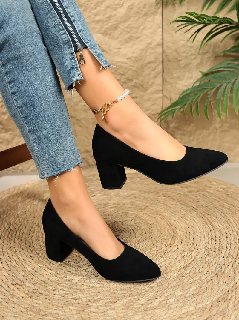 black formal shoes woman - TikTok Shop
