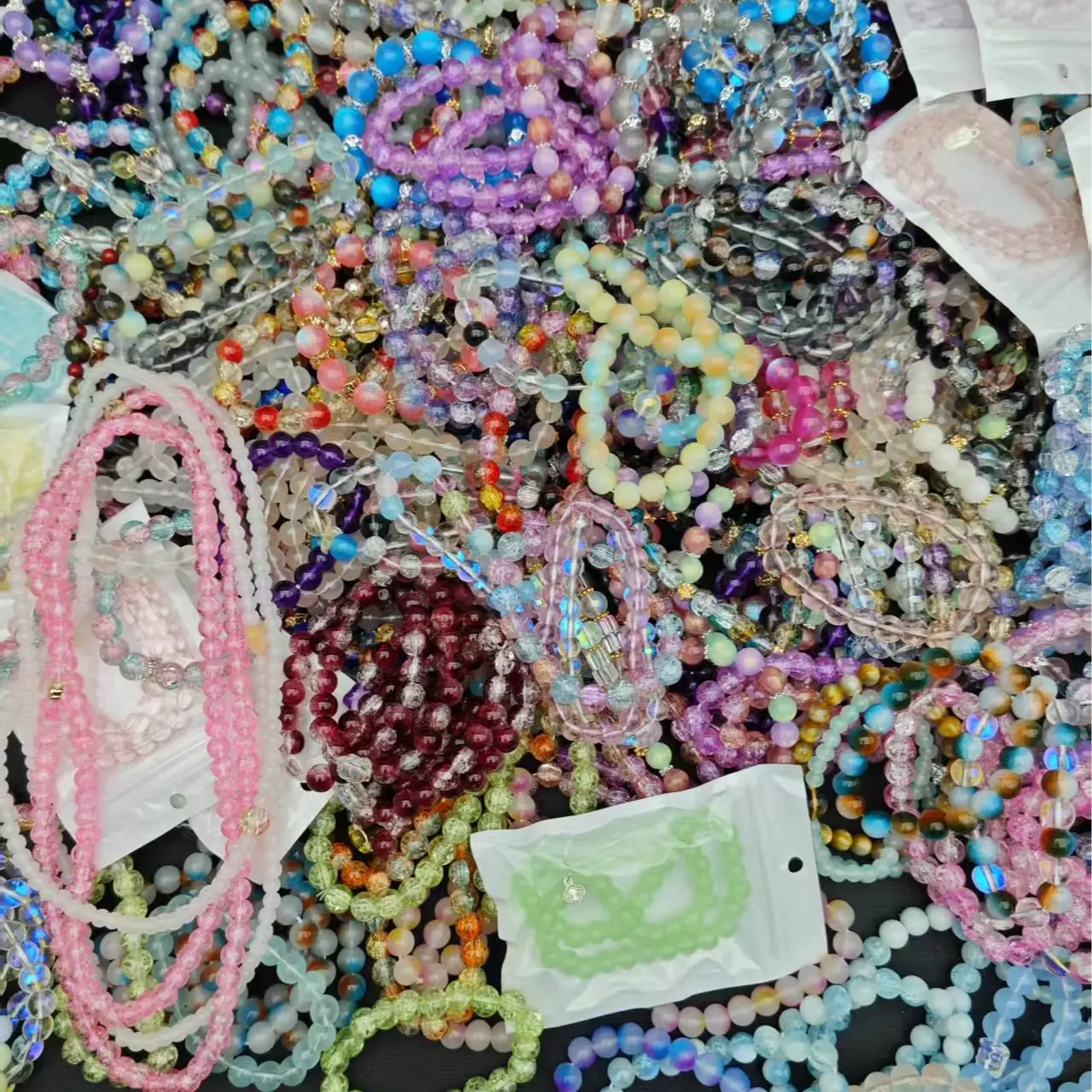 30 Non-Natural Crystal Bracelets, Jewelry Accessories
