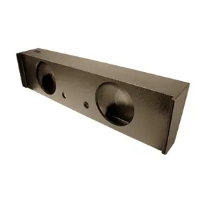 Elite Audio Enclosures | Ford F-150 Crew Cab 2009+ Dual 12" - USA Made Subwoofer Box with Bed Liner Spray Finish