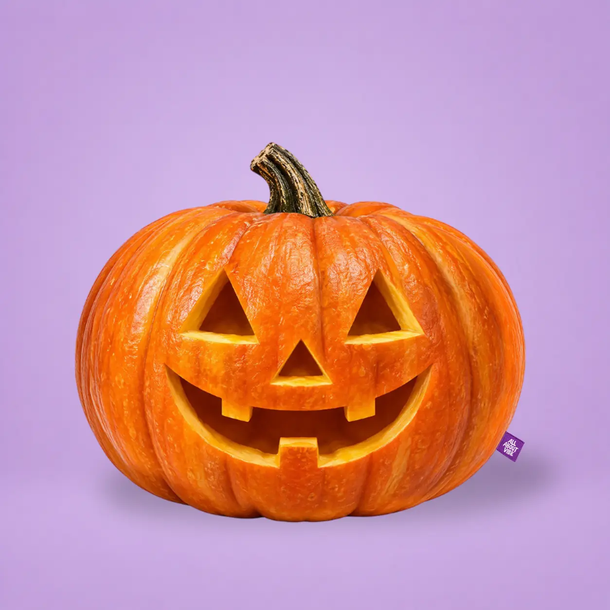 Jack-O’-Lantern Pumpkin Pillow | All About Vibe – Life-Like 3D Pumpkin Throw Pillow | Spooky Cozy Halloween Decor & Fun Seasonal Gift | Soft & Huggable, Made in USA