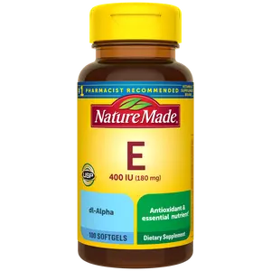Vitamin E 400 IU (180 mg) dl-Alpha Softgels
