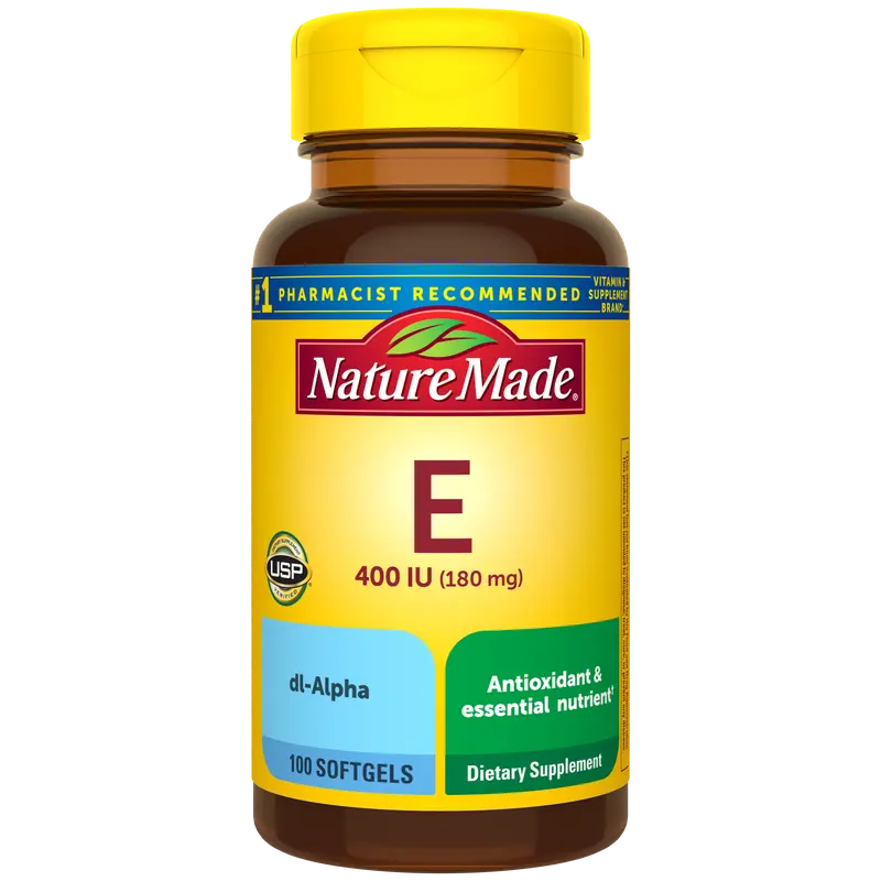 Vitamin E 400 IU (180 mg) dl-Alpha Softgels