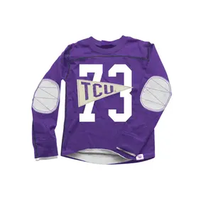 TCU Horned Frogs Youth Pennant LS Jersey