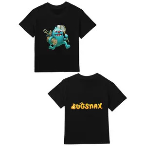 Bunger Bunger Teen's T-Shirts Round Neck Short Sleeve Shirts Gifts For Boys & Girls Spring & Summer Gifts For Anime Fans