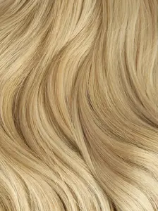 Warm Platinum Blonde Highlights (P18/613) 20" 220g - Clip-Ins