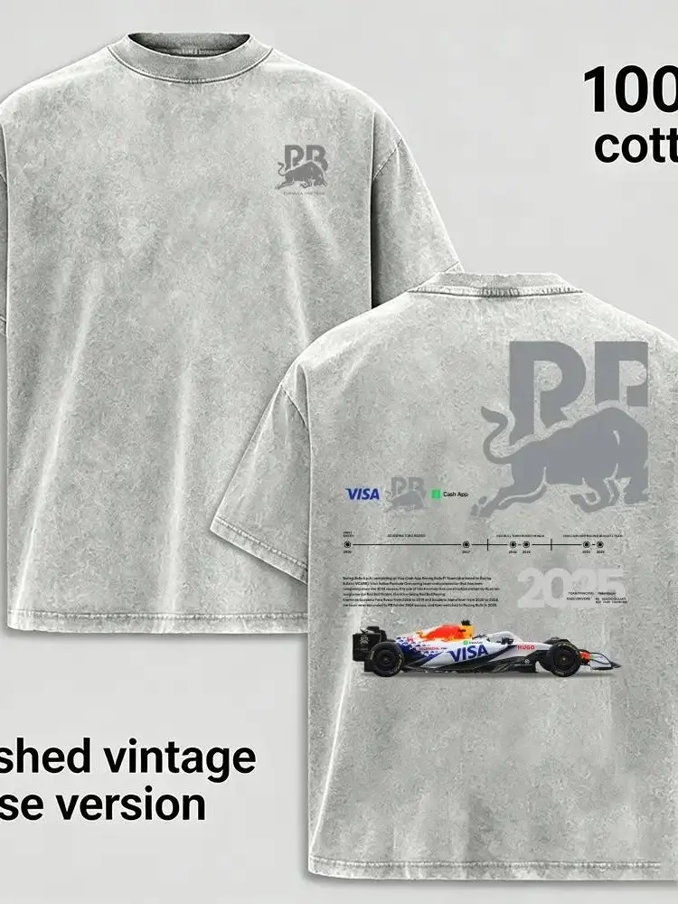 Vintage Racing Graphic T-Shirt for Men | Oversized 100% Cotton Short Sleeve Top, Casual Classic Streetwear Aesthetic, Shortsleeve, Men's T Shirts, Fabric, Checkered, Original, Round Neck, High Def Print, Menswear, Tee