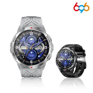 Smart Watch with Bluetooth-compatible, IP68 Water Resistant, Tft Screen, Zinc Alloy Case, 1100mah Battery, Notifications, Men's Sports Tracker