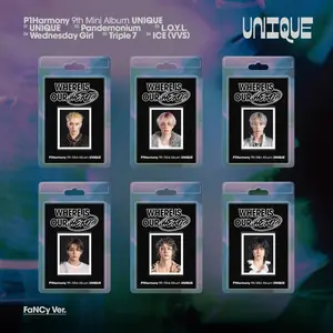 P1Harmony – UNIQUE (9th Mini Album) [FaNCy Ver.] | Official K-Pop PLVE Album | Keeho/Theo/Jiung/Intak/Soul/Jongseob Versions | ID Photo Holder Keychain + 2 Random Selfie Photocards | “UNIQUE” Title Track