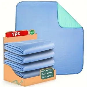 Bed Pads Washable, Washable Underpads, Super Absorbency Reusable Bedwetting Pads for Adults,, and Pets - Protective Pad for Couch, Sofa, Floor, Bed